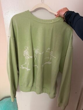 Project Social T / Urban Outfitters Skeleton Skate Sweatshirt